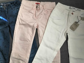 Dżinsy spodnie jak nowe Coolclub 128-134