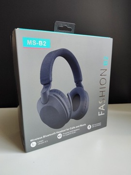 Słuchawki bezprzewodowe Fashion MS-B2 blue