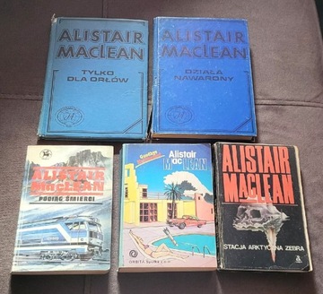 5 książek Alistair MacLean