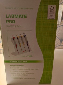 zestaw pipet automatycznych HLT LabMate Pro