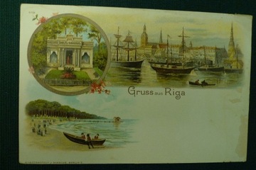 RIGA LITHO PRZED 1905 R.