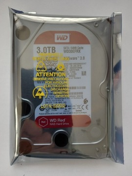 Dysk 3TB WD Red NAS WD30EFRX SATA 3,5" 5400RPM