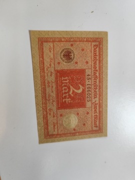 Stary banknot rok nie znany 