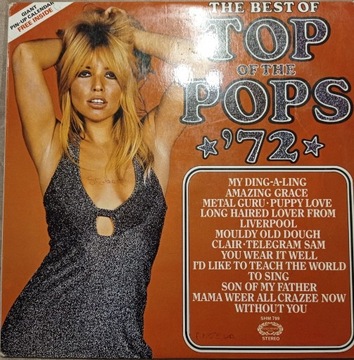 Various – The Best Of Top Of The Pops '72 EX- UK