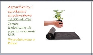 Agrowłókniny i agroTkaniny + kotwy GRATIS