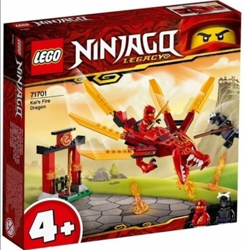 Lego Ninjago Smok Ognia Kaia Fire Dragon 4+