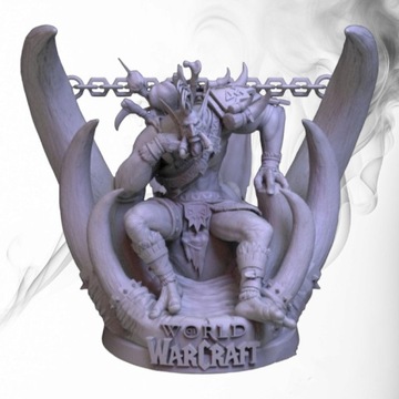 Figurka druk 3D żywica "Voljin - WoW  "-12cm/120mm