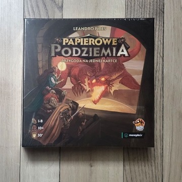 Papierowe podziemia - gra, nowa w folii