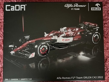 CADA Formuła 1 Alfa Romeo ORLEN Team, bolid C64005W, 1868 el., NOWY