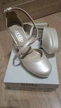 Buty na koturnie 11cm rozmiar 38