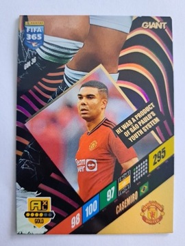 FIFA 365 2024 GIANT GOLD CASEMIRO GOL 36