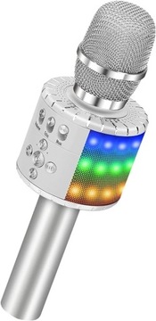 BONAOK mikrofon bezprzewodowy, mikrofon karaoke