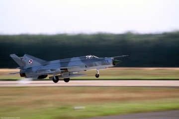 MiG-21MF fotografia oryginalna 21x29