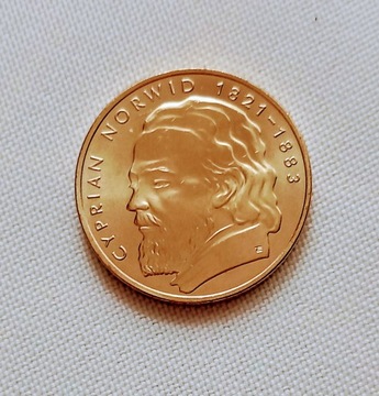 2 zł Cyprian Norwid moneta z 2013 roku