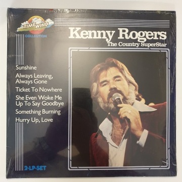 Kenny Rogers The Country Superstar 2LP Folia Winyl