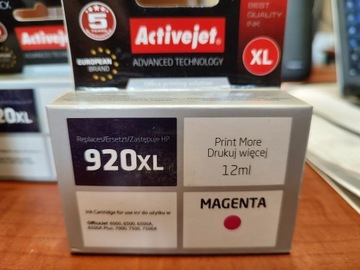 Tusz do drukarki HP 920 XL Magenta