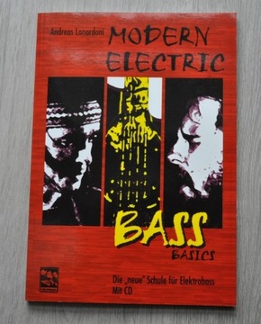 Modern Electric Bass basic z CD  Andreas Lanardoni