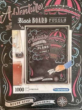 Clementoni puzzle black board 1000 elementów