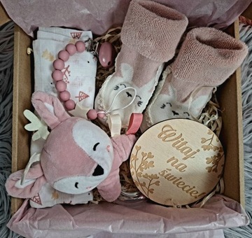 Baby box prezent babyshower chrzest