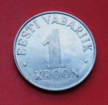 1 Korona 1995 r - Estonia  Stan !  