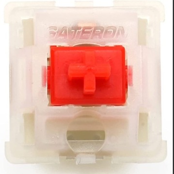 Gateron KS-3 Milky Red Czerwony switch przełącznik