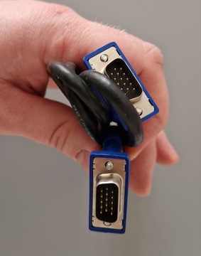 KABEL do MONITORA VGA VGA-VGA D-SUB 1.8m NOWY