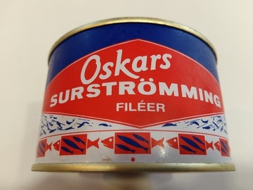 Oskars Surstromming  Fileer KISZONE ŚLEDZIE 440g 