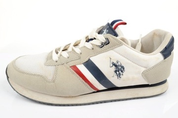 Buty sportowe U.S. Polo Assn. [NOBIL006-WHI] r. 41