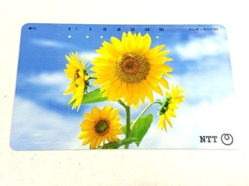 122 - Japonia kwiaty słoneczniki 