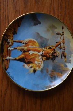 patera Indianin Western Museum Franklin Mint