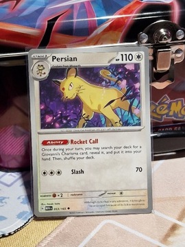 Karta Pokemon Persian (053 MEW)  151 MEW