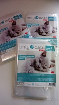 Worki do kuwety Only Cats L 30 sztuk