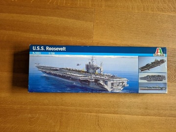 Lotniskowiec USS Roosevelt skala 1:720
