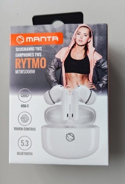 Słuchawki bezprzewodowe Manta Rytmo MTWS008