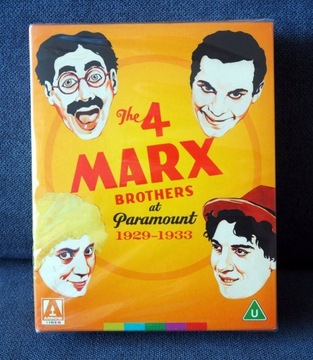 Bracia Marx 4 Marx Brothers at Paramount Blu-ray