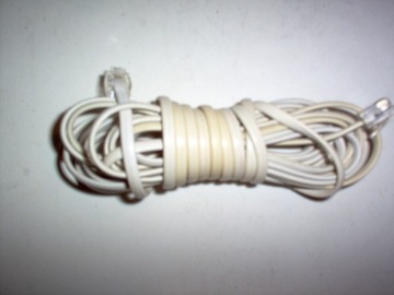 KABEL TELEFONICZNY 4-ŻYŁOWY RJ11 6P4C 5m