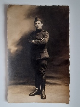Stare zdjęcie żołnierz I wojna św. Austro-Węgry?