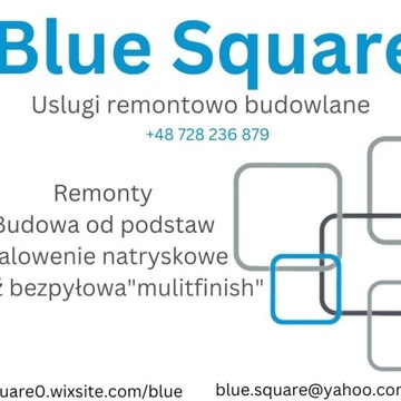Blue Square- usługi remontowo budowlane 