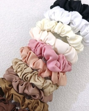 Gumki do włosów Scrunchie