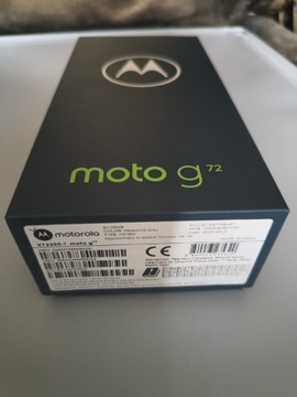 Motorola Moto g72 120Hz - meteority grey 8/128 GB Nowa / paragon