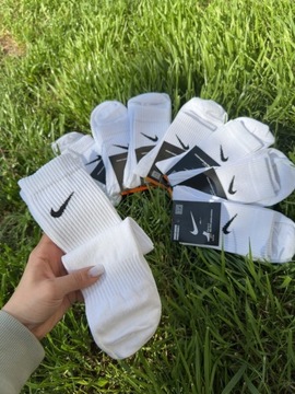 Skarpetki Nike białe 10par