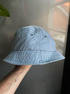 Kapelusz bucket hat niebieski H&M 58cm streetwear