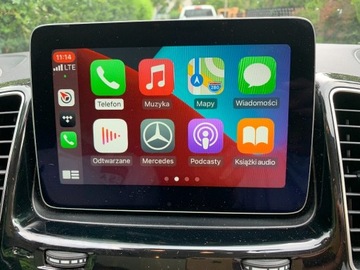 MERCEDES CARPLAY ANDROID AUTO NTG5 S1 Karta Mapa