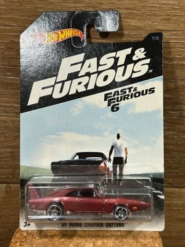 69 Dodge Charger Daytona Fast & Furious Hot Wheels