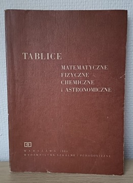 Tablice Matematyczne Fizyczne Chemiczne 