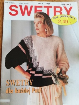 Czasopismo Swetry nr. 2/1997 rok 