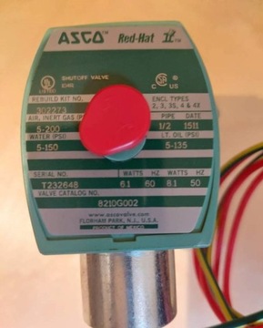 Zawór elektromagnetyczny ASCO Red-Hat 8210G002 