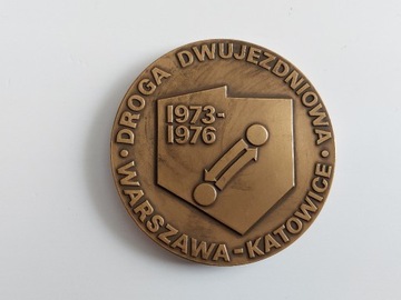 Medal Gierkówka Droga Warszawa Katowice