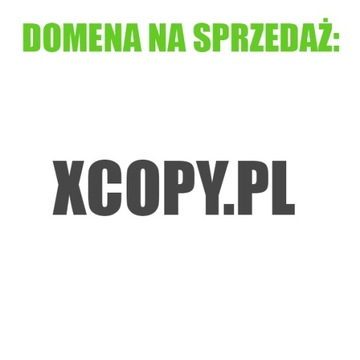 Sprzedam domenę xcopy.pl