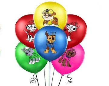 BALONY PSI PATROL PAW ZESTAW BALONÓW URODZINOWYCH